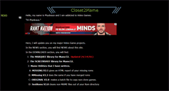 Desktop Screenshot of closet2mame.vg-network.com